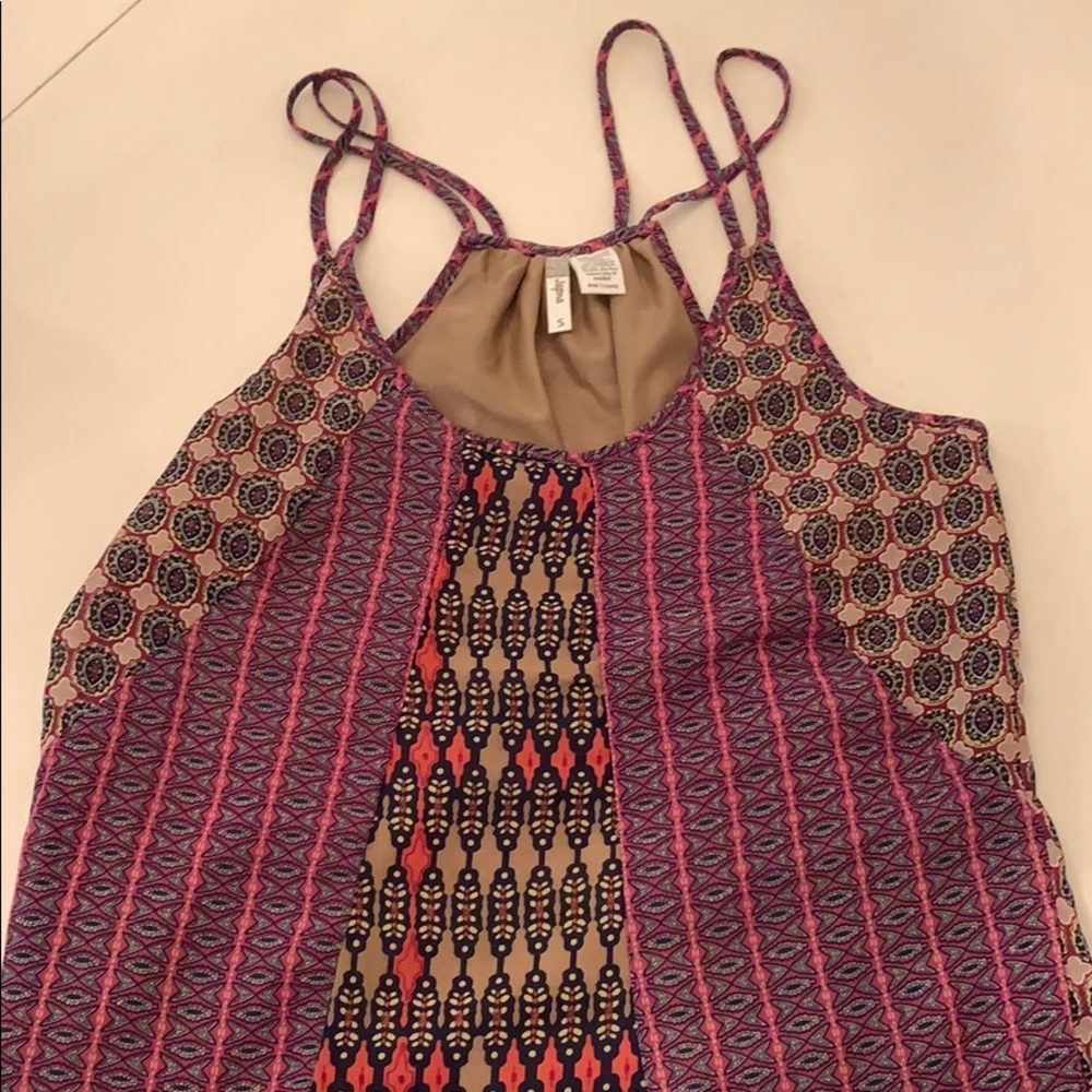 Patterned tank top